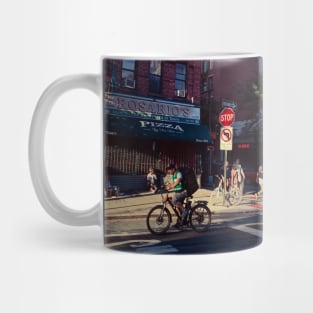 Lower East Side Biker Manhattan NYC Mug